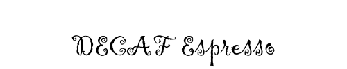 DECAF Espresso